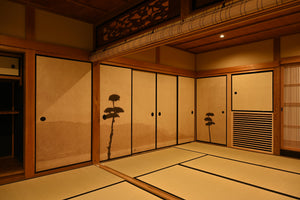 PINE TREES - for Fusuma (paper sliding door)