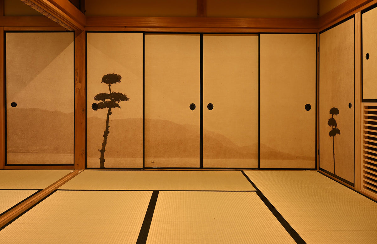 PINE TREES - for Fusuma (paper sliding door)