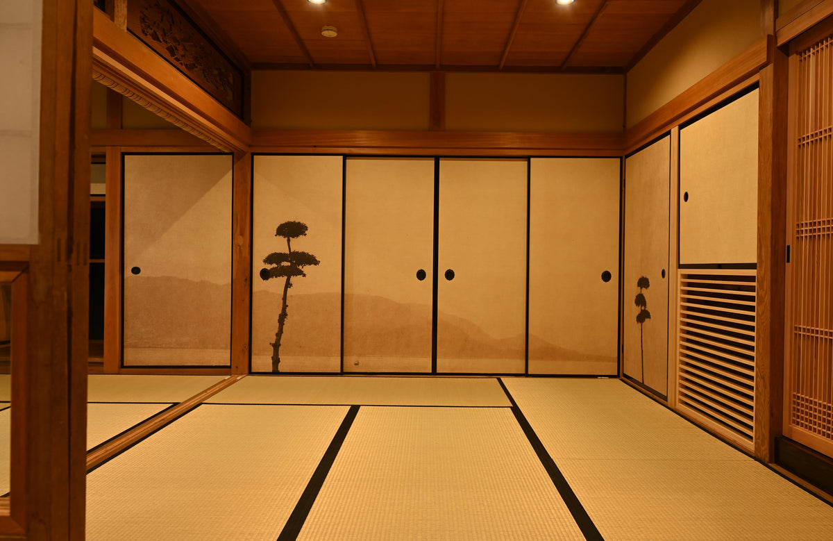 PINE TREES - for Fusuma (paper sliding door)